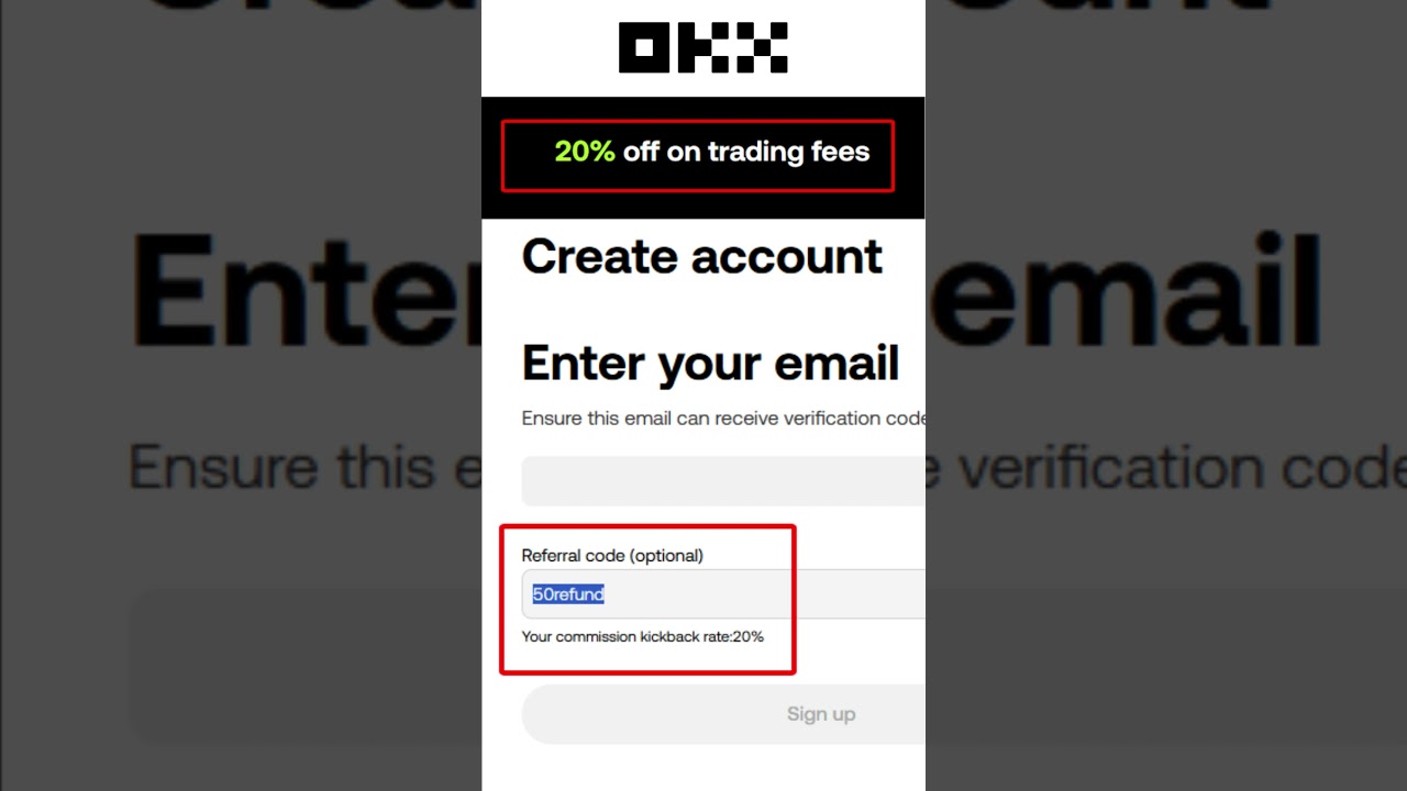 Save 20% on OKX Futures Trading Fees | OKX Sign Up Bonus With Referral Code 50refund