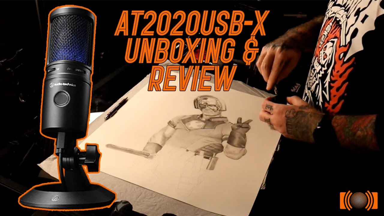 Audio-Technica AT2020USB-X Unboxing & Review