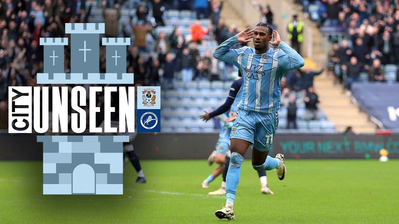 Haji Wright bags a BRACE as Coventry City beat Millwall 🦅| City Unseen | Millwall (H)
