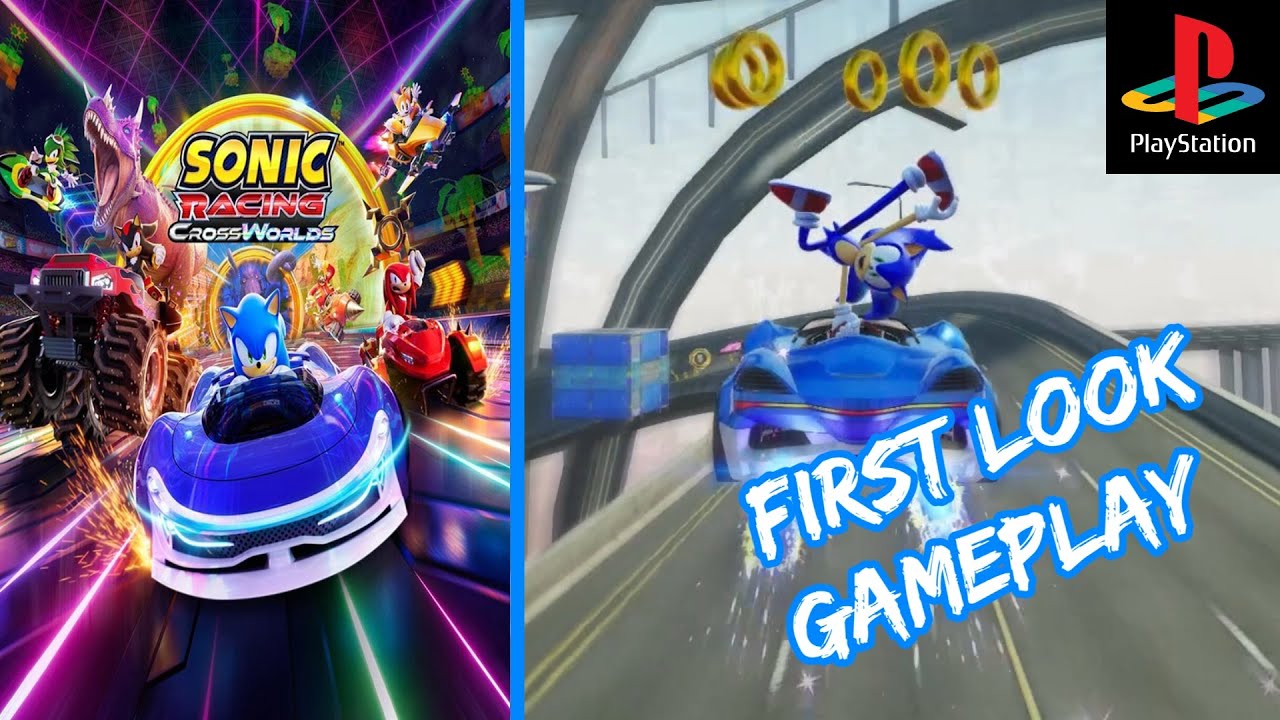 Sonic Racing: CrossWorlds – PS4 / PS5 Gameplay