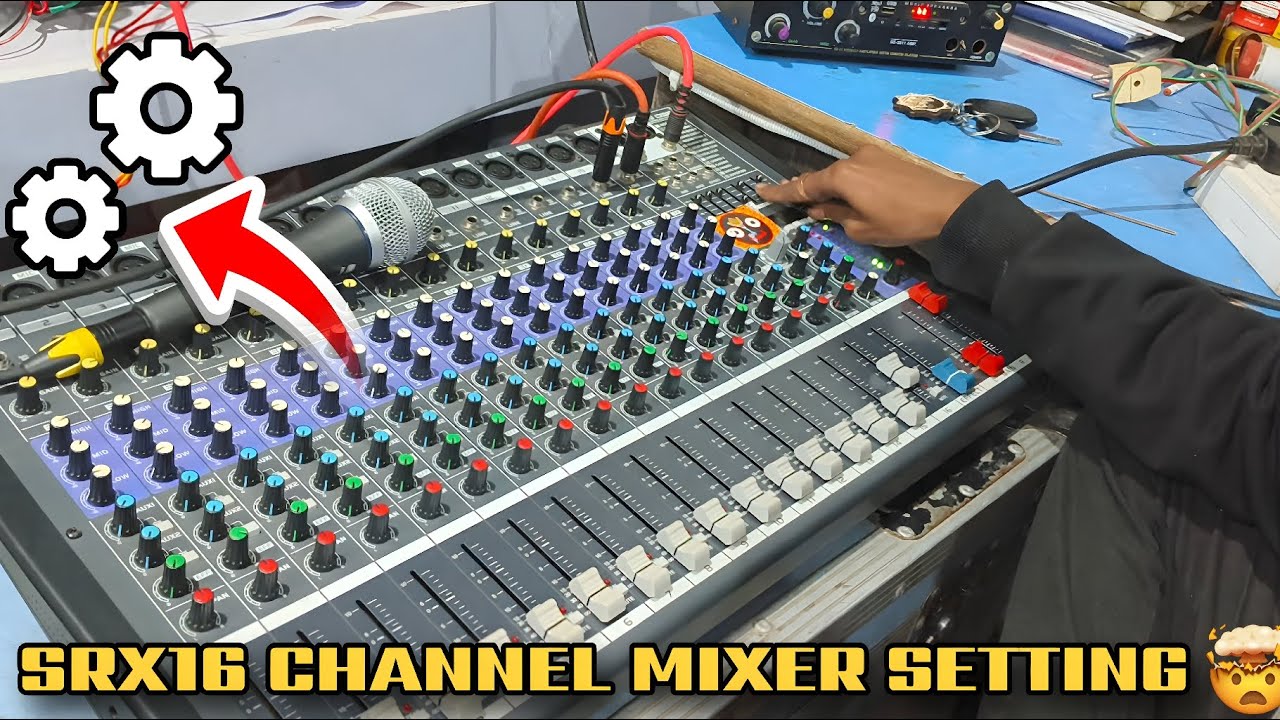 Stenger srx 16 mixer setting 😱🤯| স্টেনজার 16 মিক্সার সেটিং 🤯|