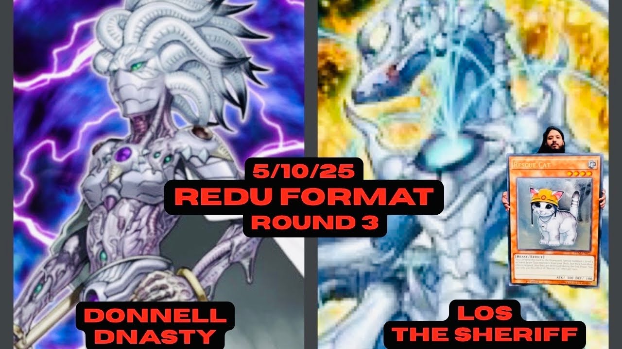 REDU Format: Dark World Vs Chaos Dragons Round 3