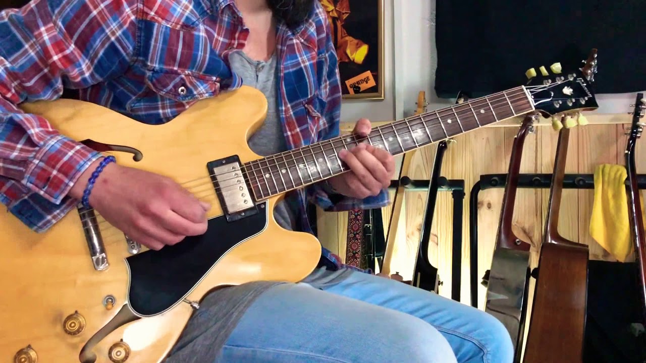 Blues-Rock sound with Marshall Jtm45 and Gibson ES 335 1959 custom shop