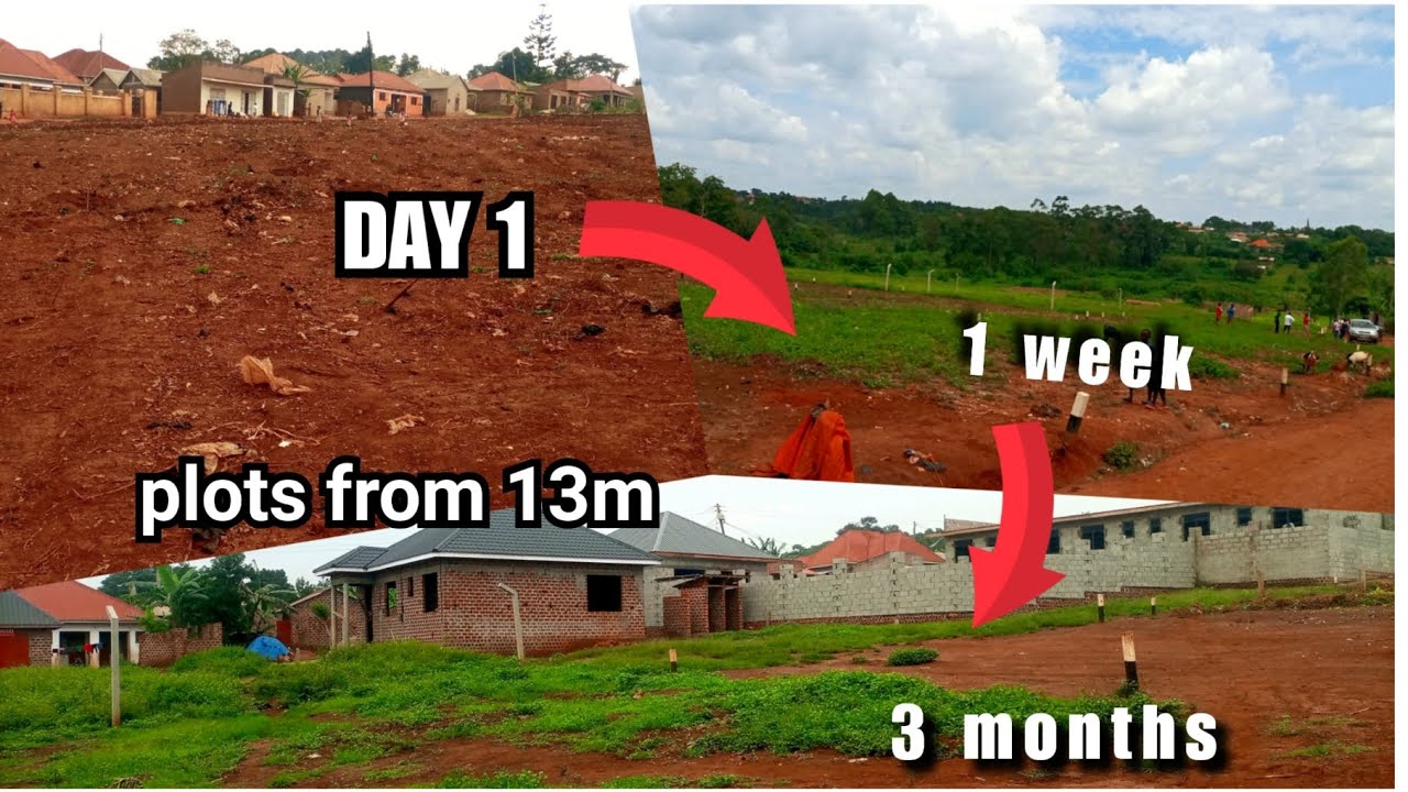 CHEAP PLOTS FOR SALE FROM 13M UGX IN GAYAZA WAKISO DISTRICT UGANDA