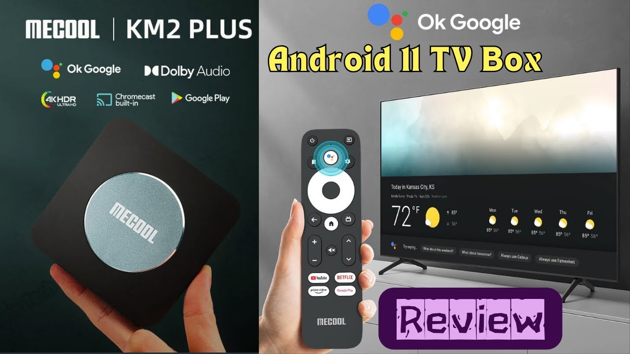 ТВ-приставка MECOOL KM2 PLUS на Android 11 | Обзор ТВ-приставки | ТВ-приставка на Android 11 с по...