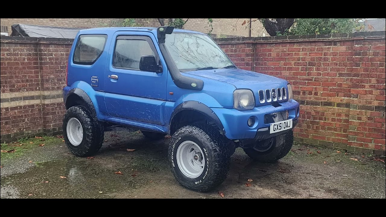 NISSAN PATROL vs SUZUKI JIMNY 🤣 #automobile#caminhoparaumavidamelhor#mud #4x4#offroad#patrol#jimny 