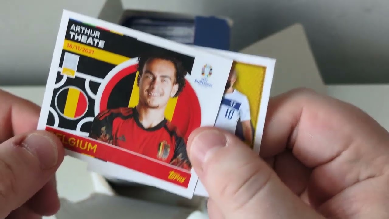 Topps EURO 2024 Sticker Mega Opening - 100 packets!
