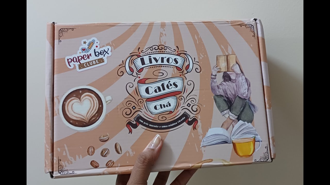 Unboxing Paper Box Clube Mega Max - Edição Livros, café e chá - Fevereiro/ 2025.