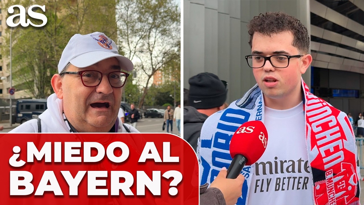 La AFICI&Oacute;N del MADRID responde: &iquest;HAY MIEDO AL BAYERN? | REAL MADRID - BAYERN MUNICH CHAMPIONS LEAGUE