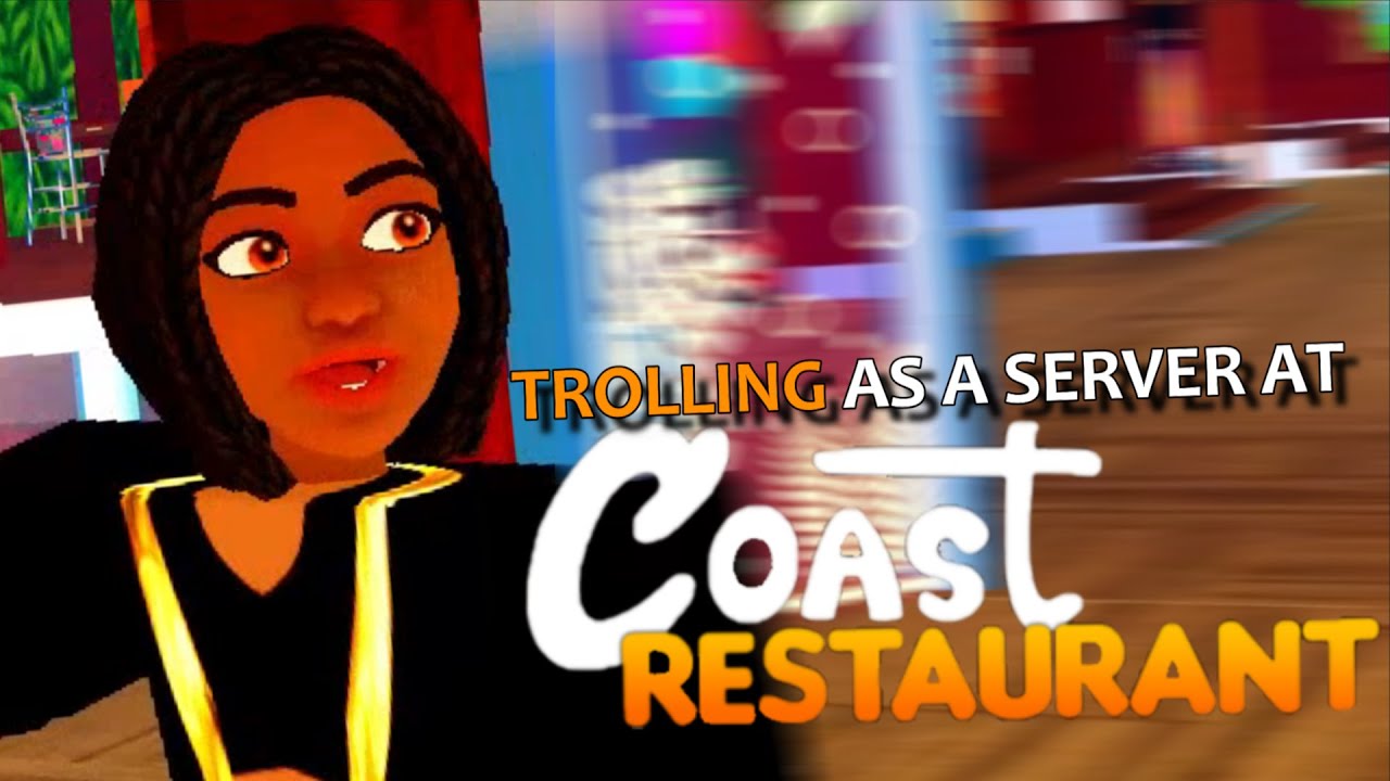 TROLLING AS A SERVER AT COAST RESTUARANT | The Staff Experience at Coast Restaurant | ROBLOX