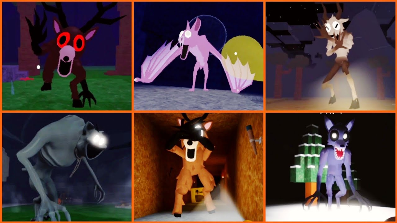 Can You Survive These? All Monster Jumpscares (New Versions Update)