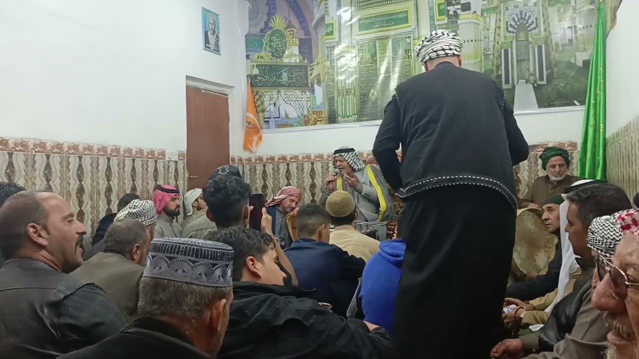 مديح الشيخ محمد ابوخمرة في تكية الملا بدر