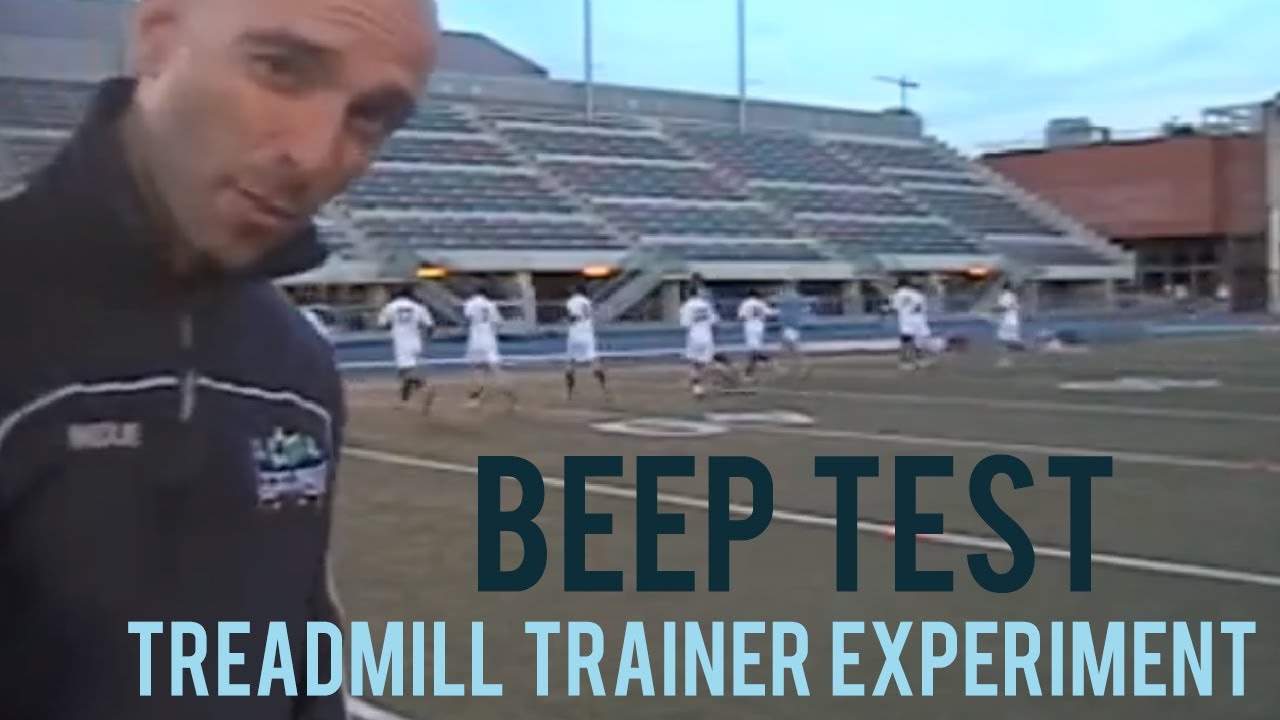Beep Test - Treadmill Trainer Experiment