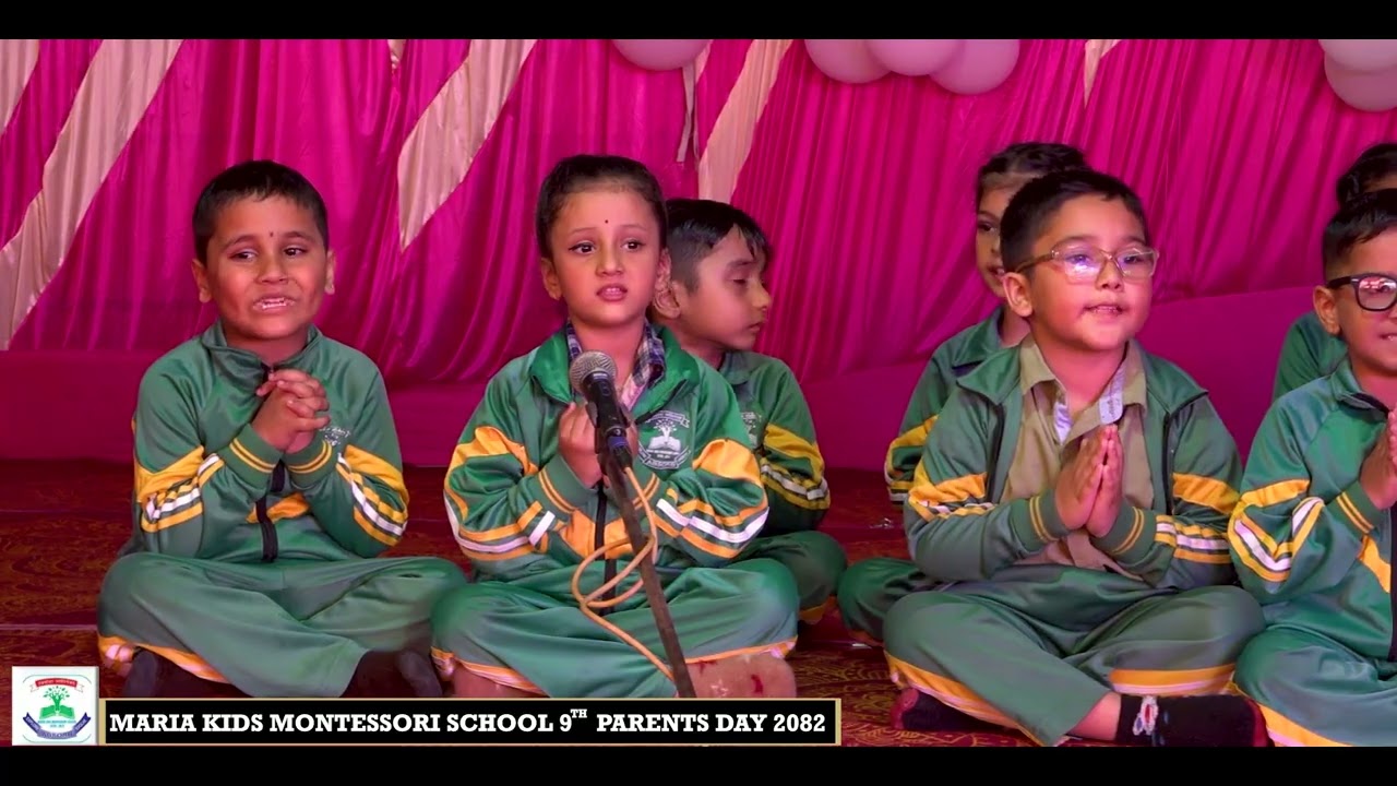 Yoga|| Maria Kids School Parents Day 2082