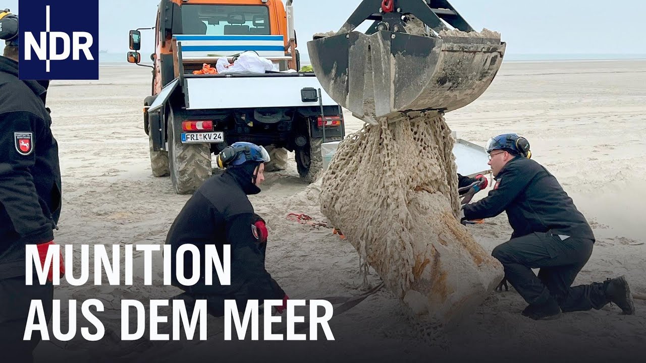 Wangerooge: Unterwegs mit den Kampfmittelsuchern | Die Nordreportage | NDR