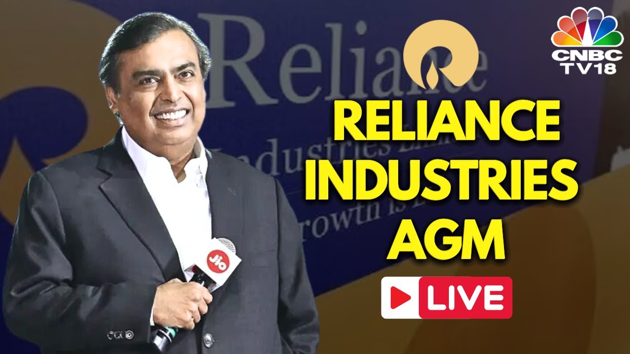 Reliance AGM 2024 LIVE: Mukesh Ambani Address LIVE | All Eyes on RIL's Growth Plans | CNBC TV18