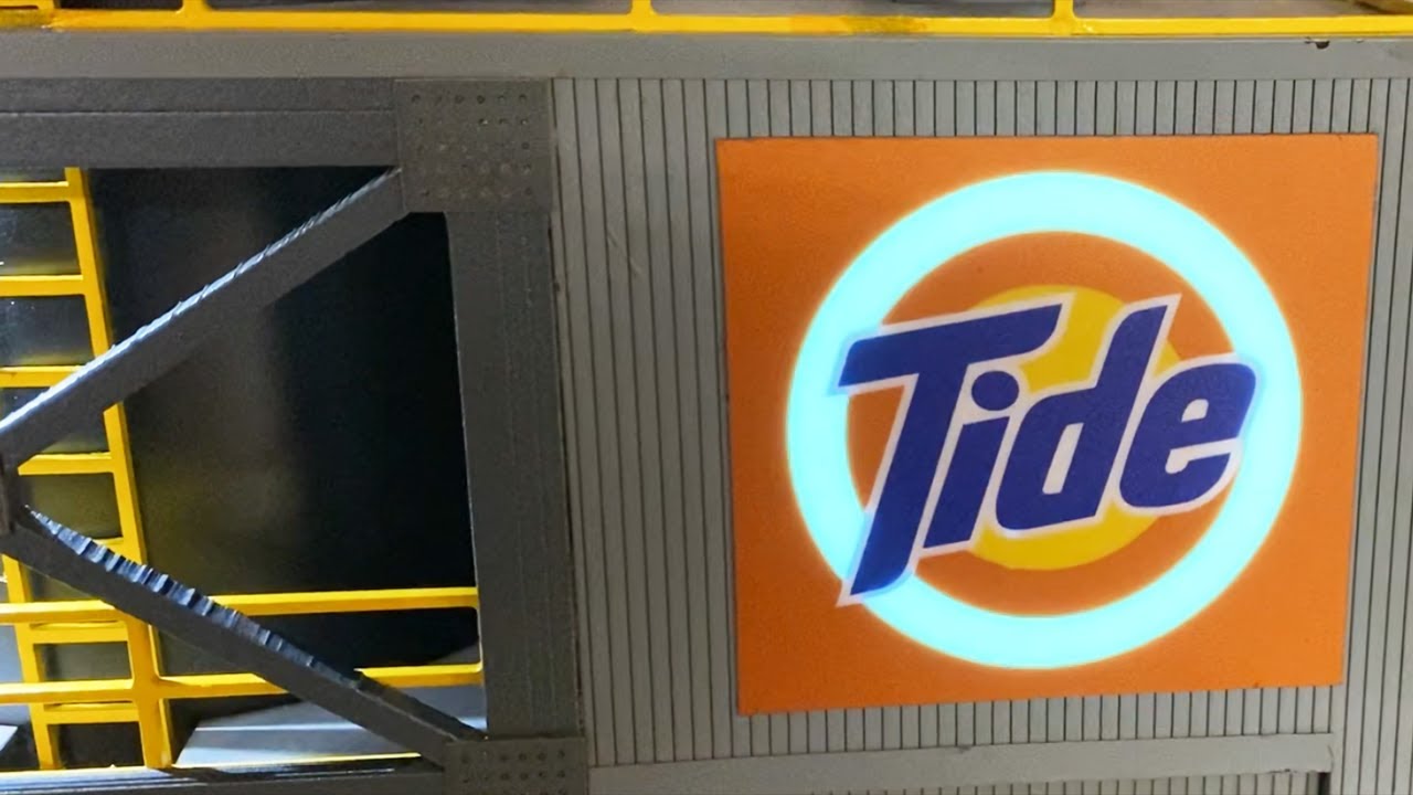 It's Laundry Day! Menards O-Scale Tide Soap Factory