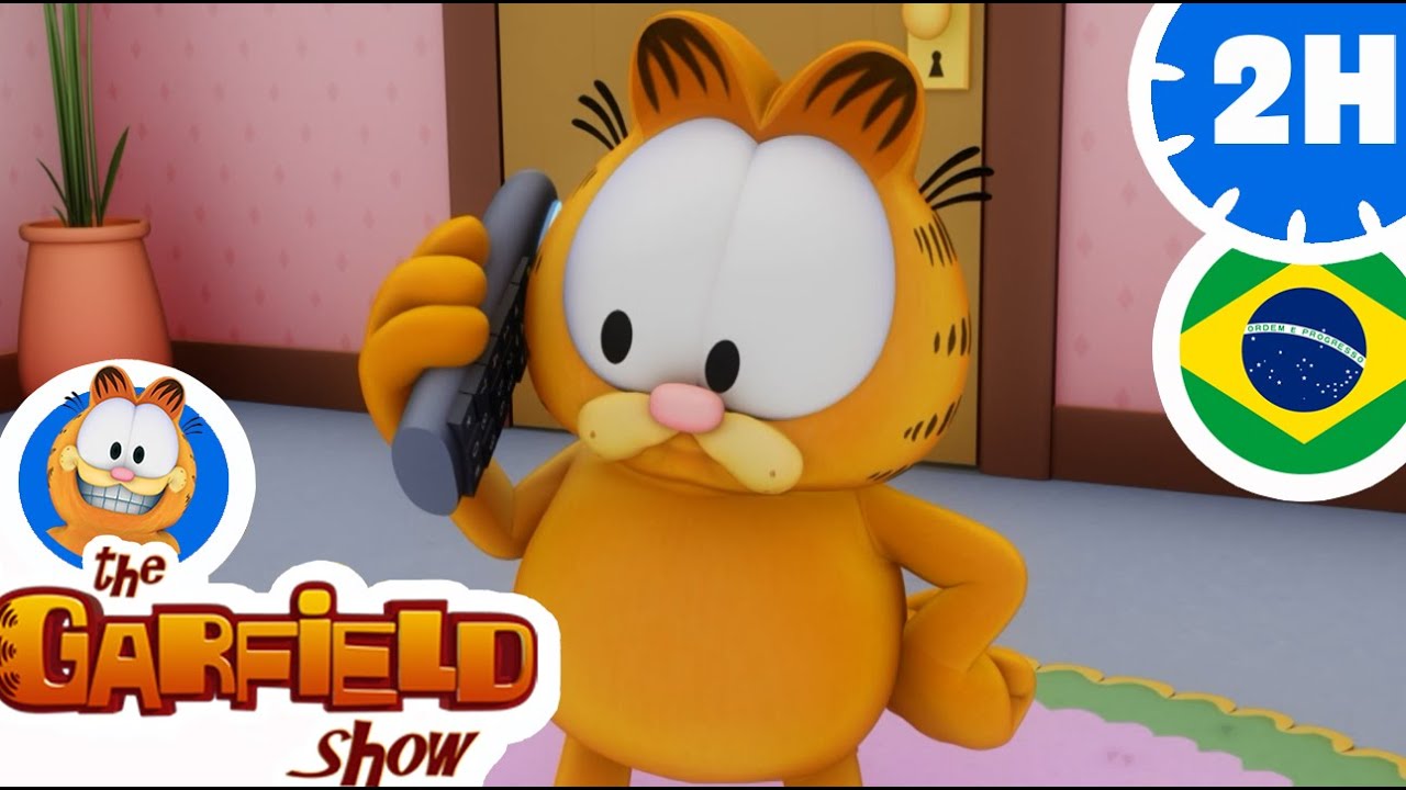 🐙A imaginação de Garfield🐙- Compilação HD