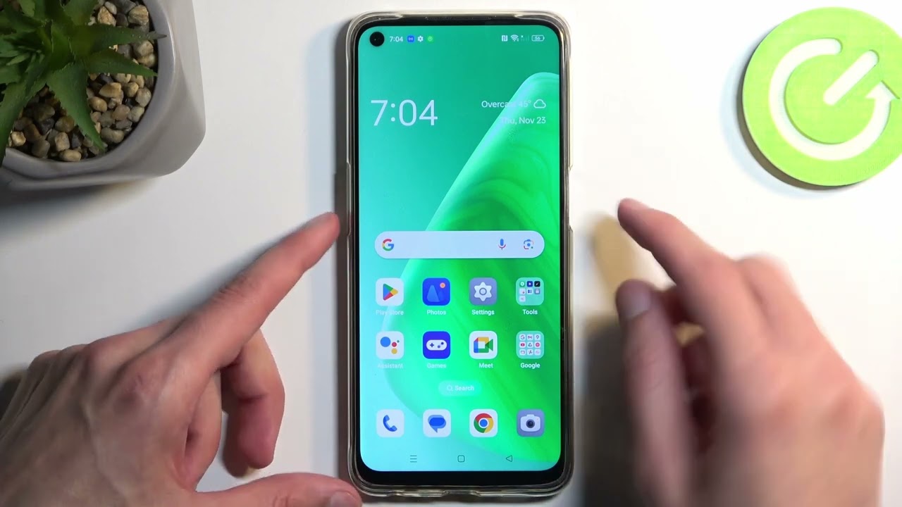 Как сделать снимок экрана на OPPO F19