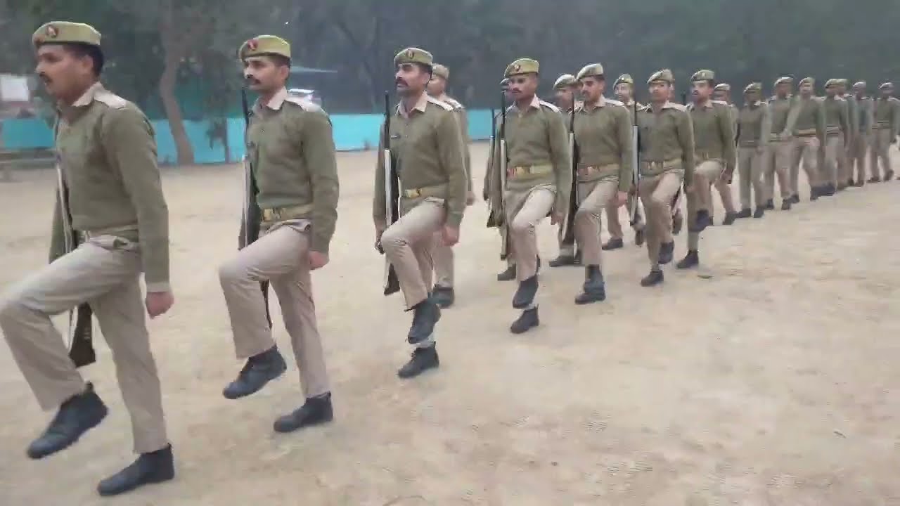 Squad drill || Upp training | Uttar Pradesh police squad drill