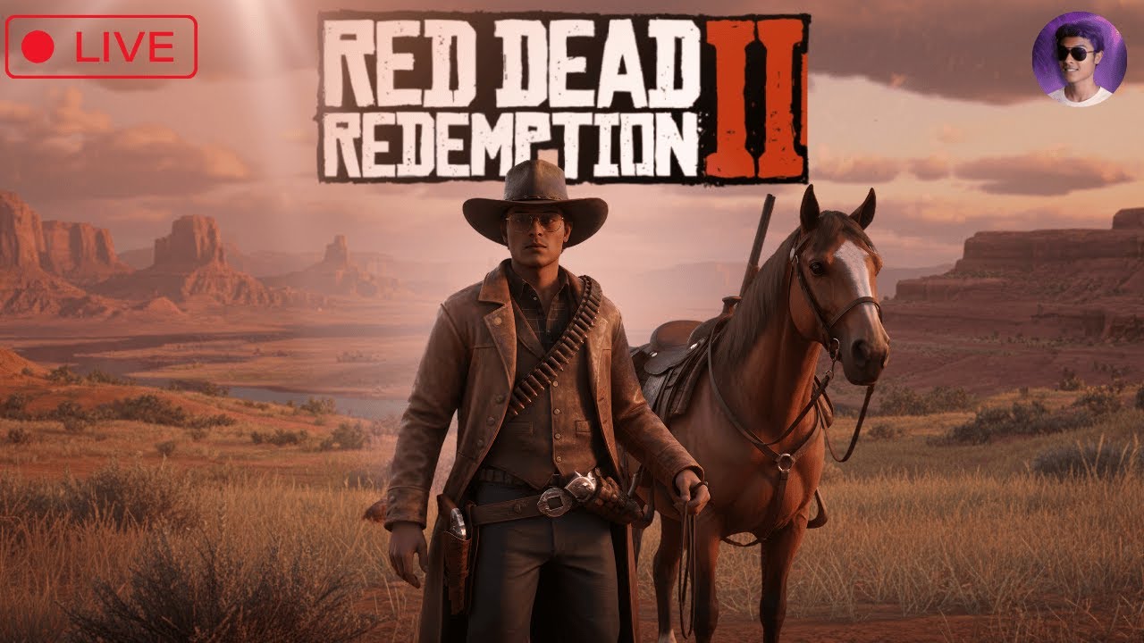 🔴 REVISITING THE BEST GAME I HAVE EVER PLAYED || LIVE RED DEAD REDEMPTION 2 || ROAD TO 100 SUBS ||