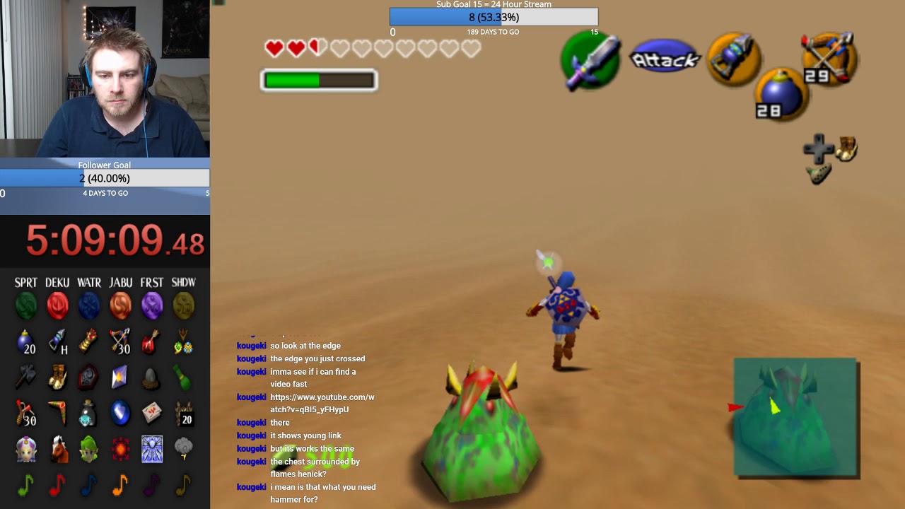 OoTR Stream Highlight: Learning How To Do Haunted Wasteland Backwards