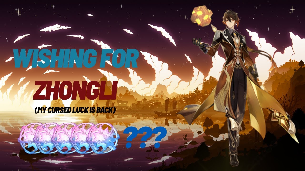 WISHING FOR ZHONGLI!! Please wish me luck next time! | Genshin Impact