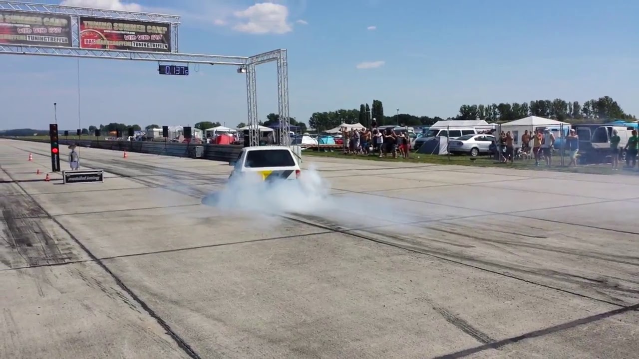 RWD Hecktrieb Heckantrieb Corsa A 1/4 Meile C30SE 3.0 24v Summer Camp 2013 Drag Racing Quarter Mile