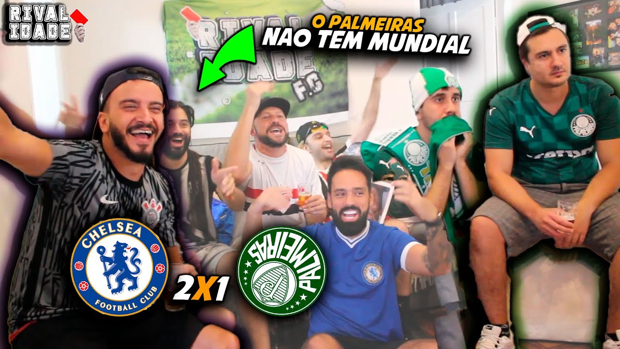 React Chelsea 2x1 Palmeiras | Melhores momentos | final Mundial de Clubes Fifa | não tem mundial