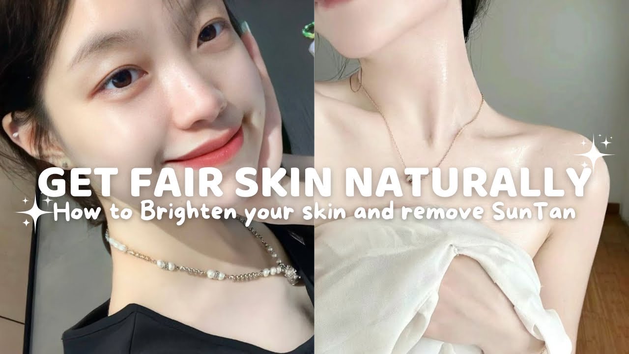 Get FAIR SKIN FAST naturally | No cost homemade recipe for brighter skin