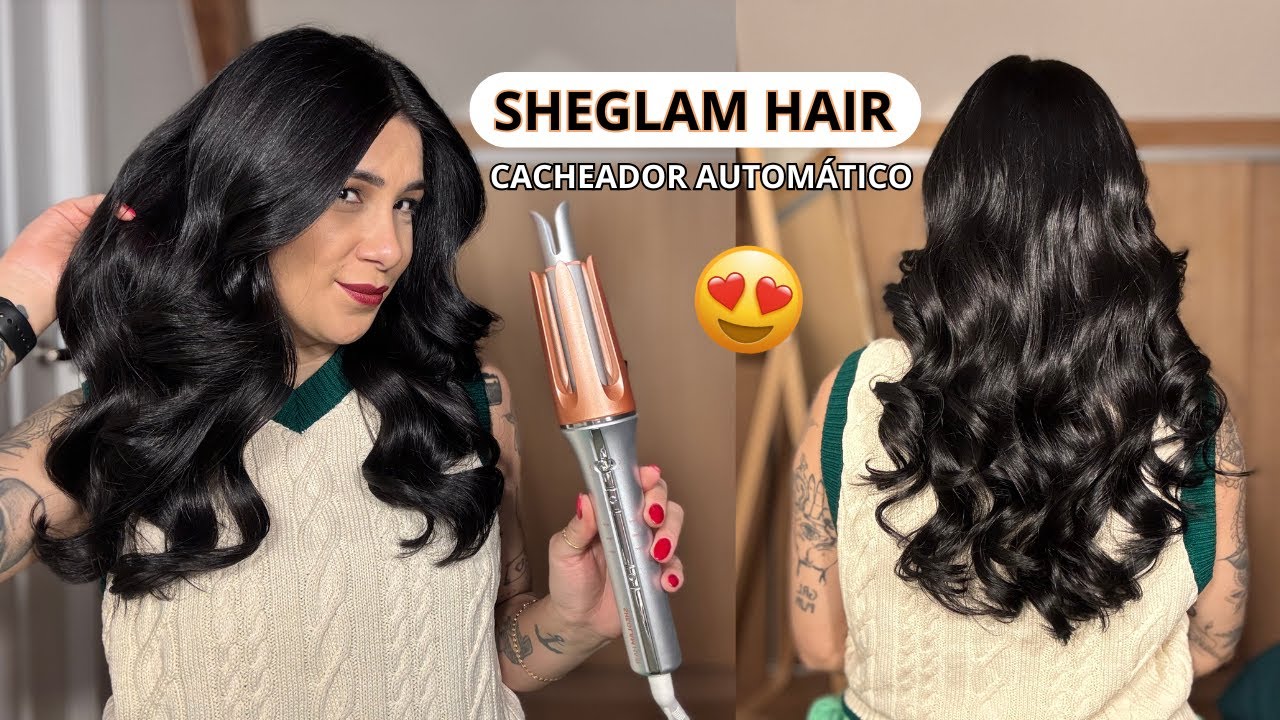 SHEGLAM HAIR IT-CURL-TOUCH INSTANT CURLER 25mm - CACHEADOR AUTOMÁTICO | Por @jessicatthings_