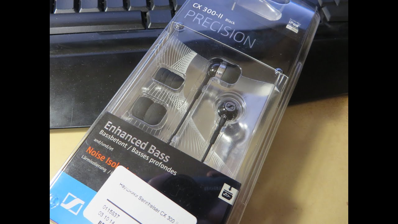 Обзор наушников Sennheiser CX 300 II