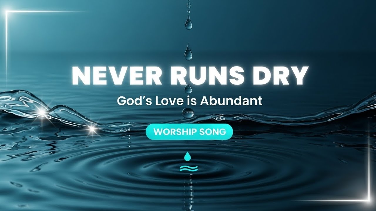 God's Love Never Fails And Never Runs Dry | Worship Song