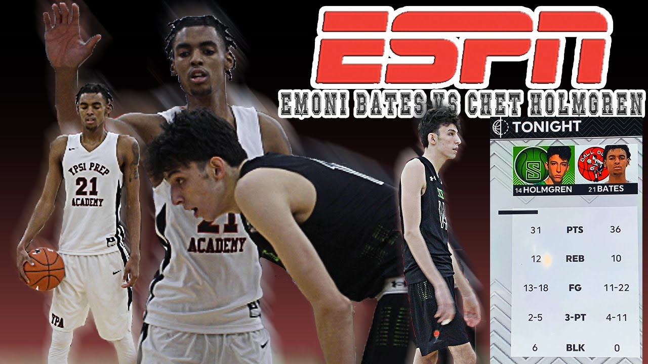Chet Holmgren vs Emoni Bates Full Game Highlights 2021