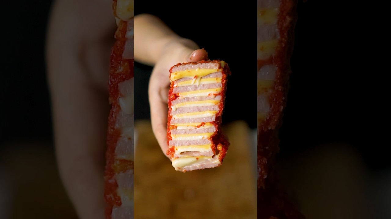 Fried Cheetos Spam Cheese