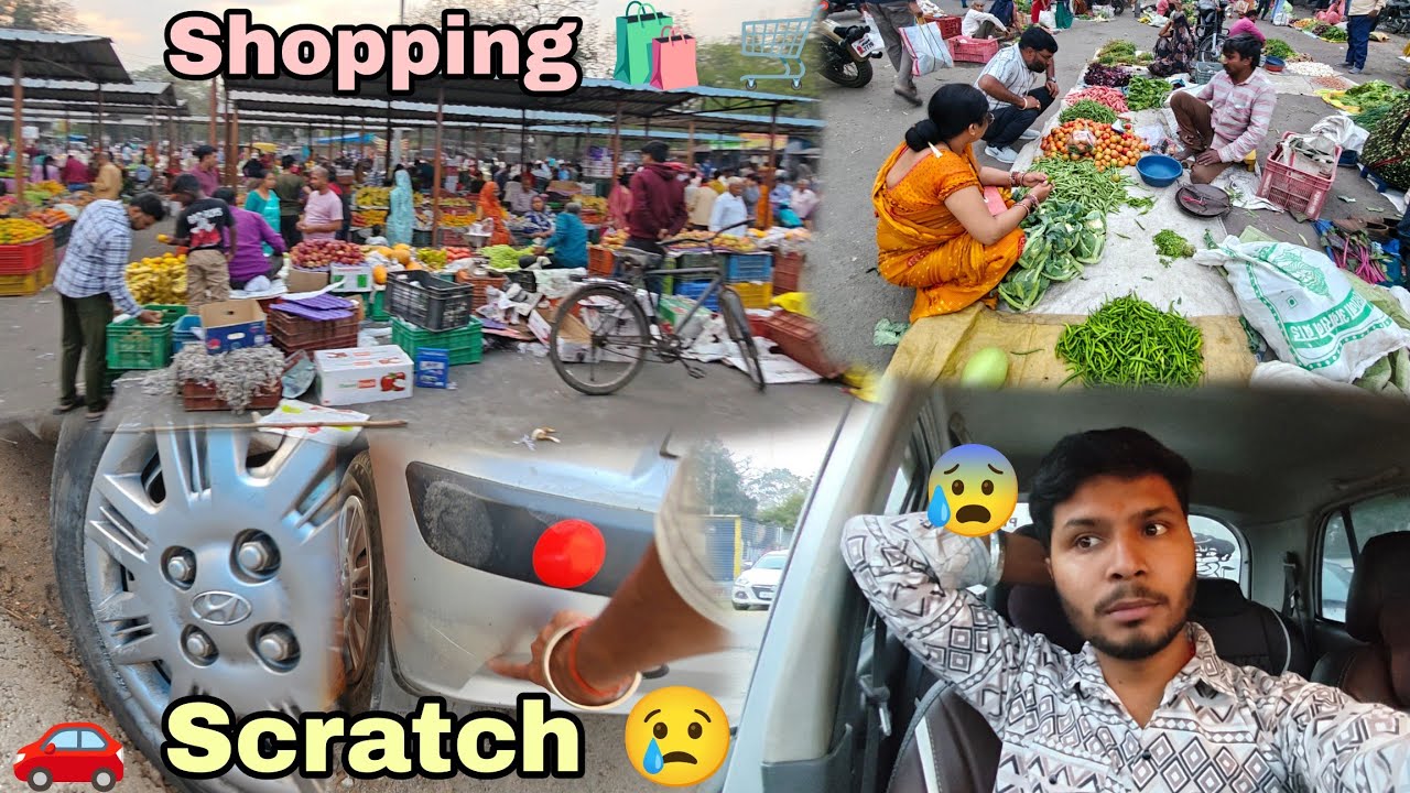 Aaj To Bahut Ghumai Hui ☺️ Didi Ke Ghar Jate Time Car 🚗 Ka Minor Accident 😨  || Saturday Special 👉 