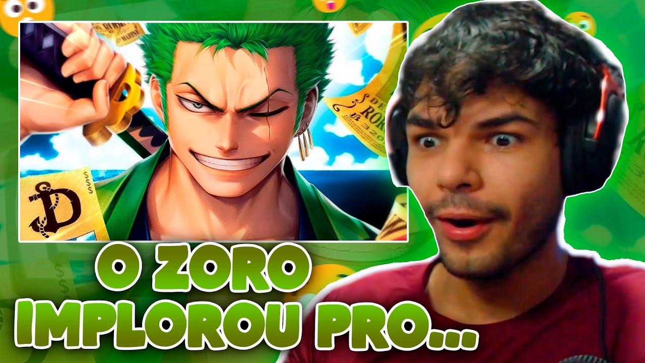 (O PIOR É QUE O ZORO CONTINUA..) REACT Honra, Promessas e Cicatrizes (Roronoa Zoro) | Daarui