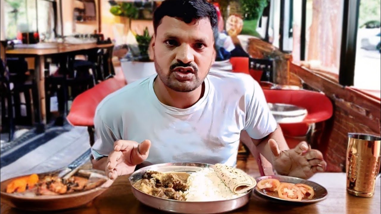 Mutton curry aur chawal ||bpfoodeating||