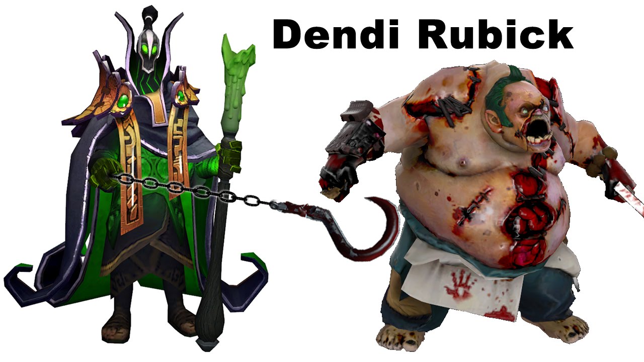 Dota 2 - Dendi Rubick like Pudge