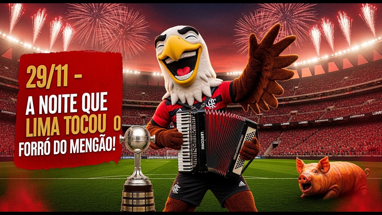 A Trilha da Conquista! 11 Forrós da Libertadores – Flamengo 2025 ❤️🖤🔥