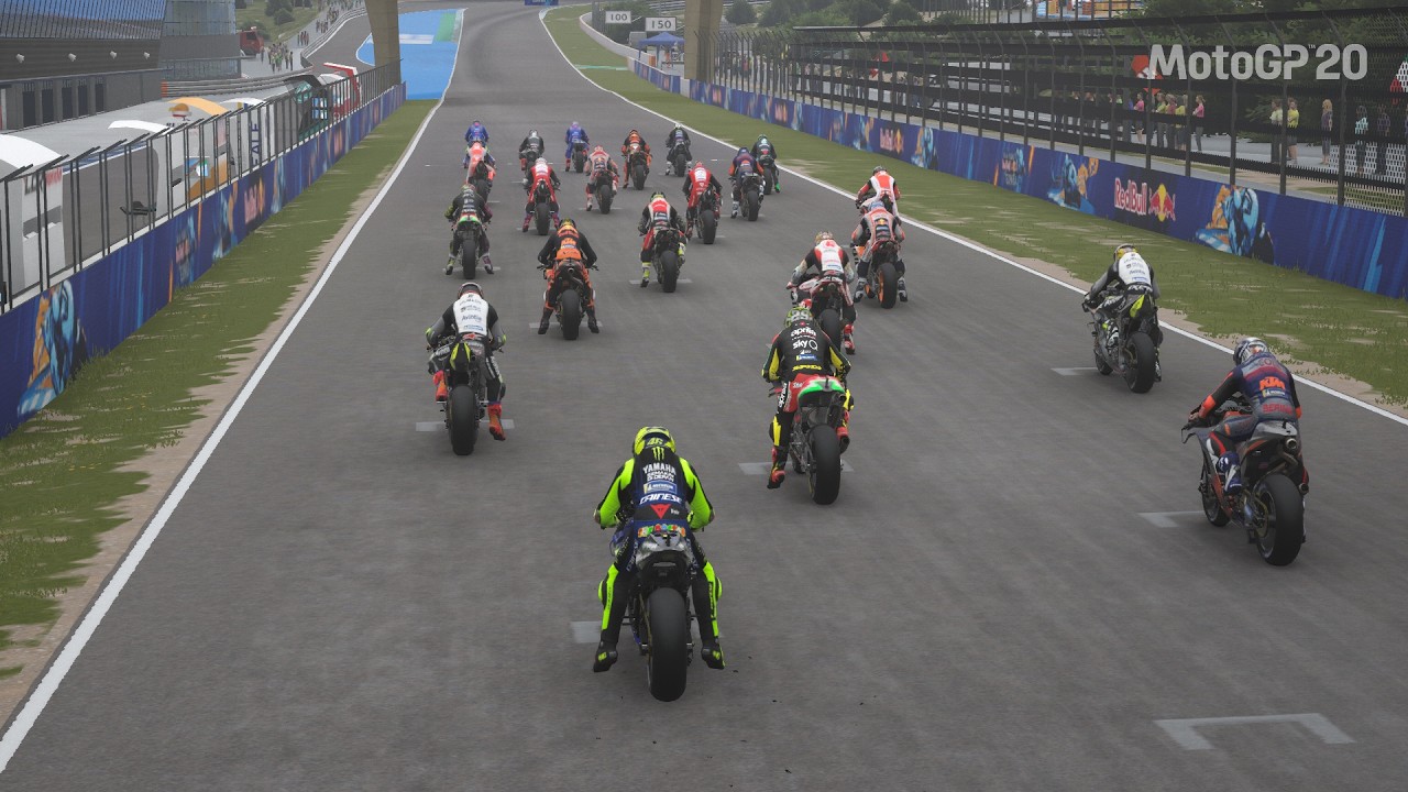 VALENTINO ROSSI NGAMUK START TERAKHIR
