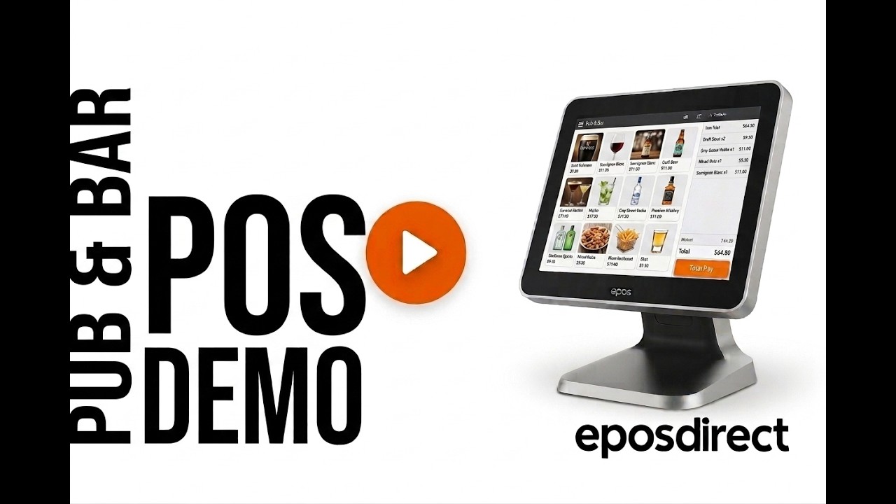 Pub & Bar EPOS Software Demo | Fast, Smart & Easy POS System for Hospitality | EPOS Direct