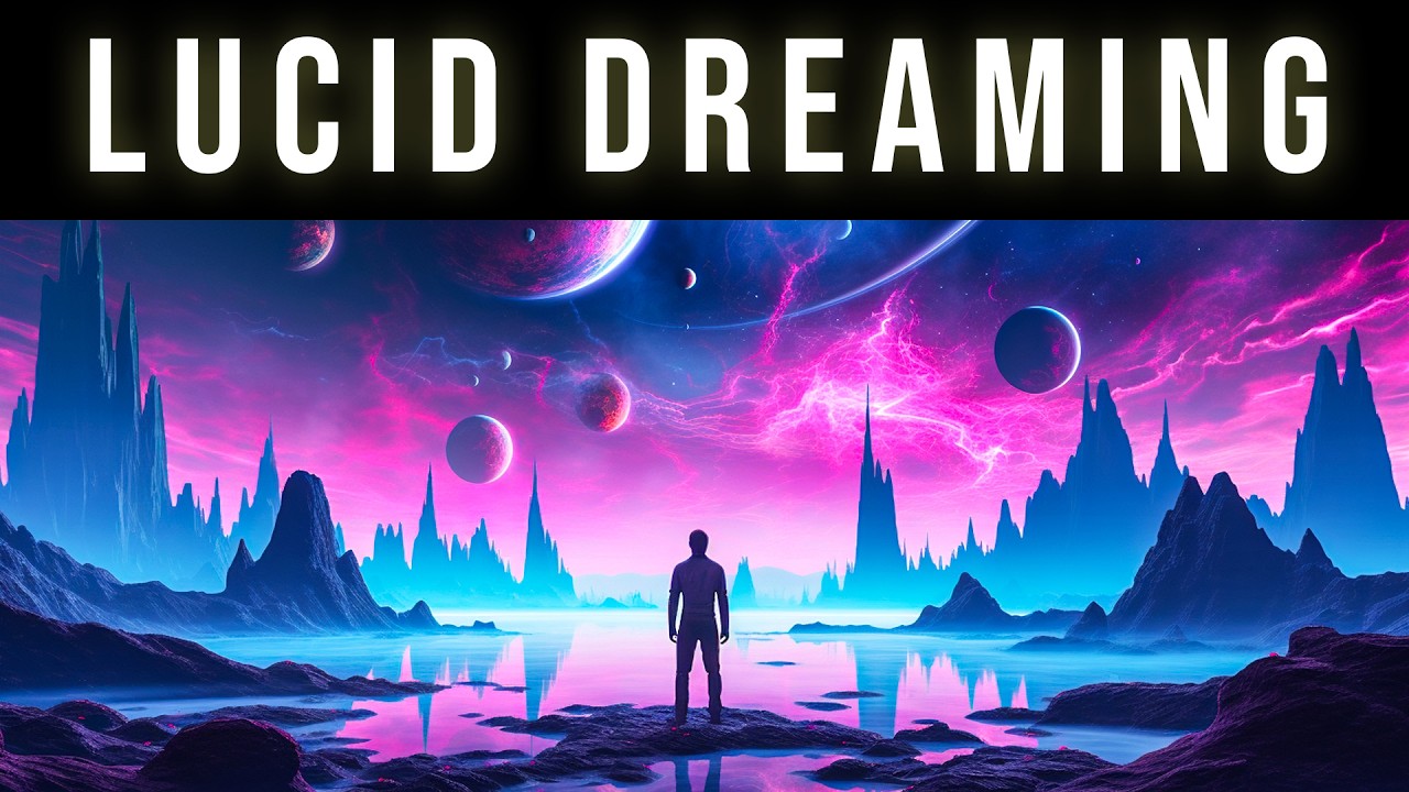 Explore The Dream Realm | Lucid Dreaming Black Screen Sleeping Music To Enter The Dream Universe