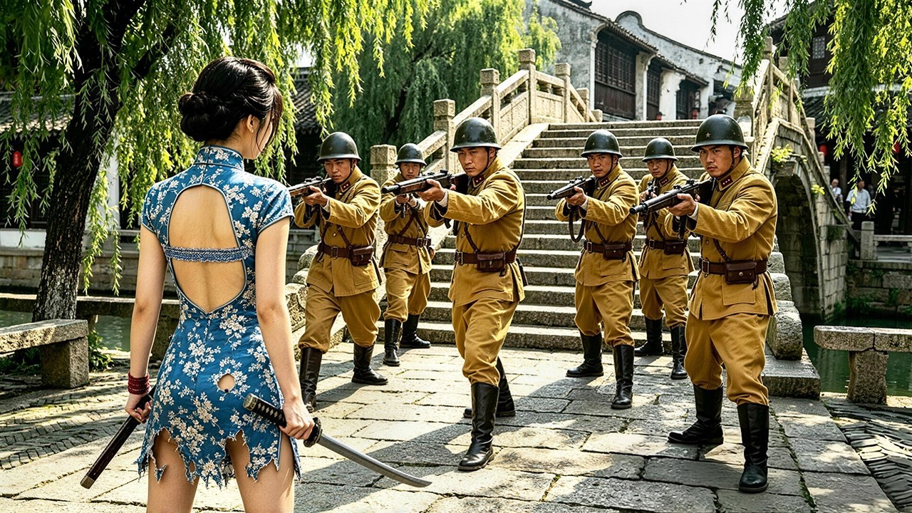 抗日電影！日軍抓捕女學生，不料她竟是功夫高手，僅憑一把匕首消滅所有日軍！⚔️ 抗日 MMA | 動作大片 | Kung Fu