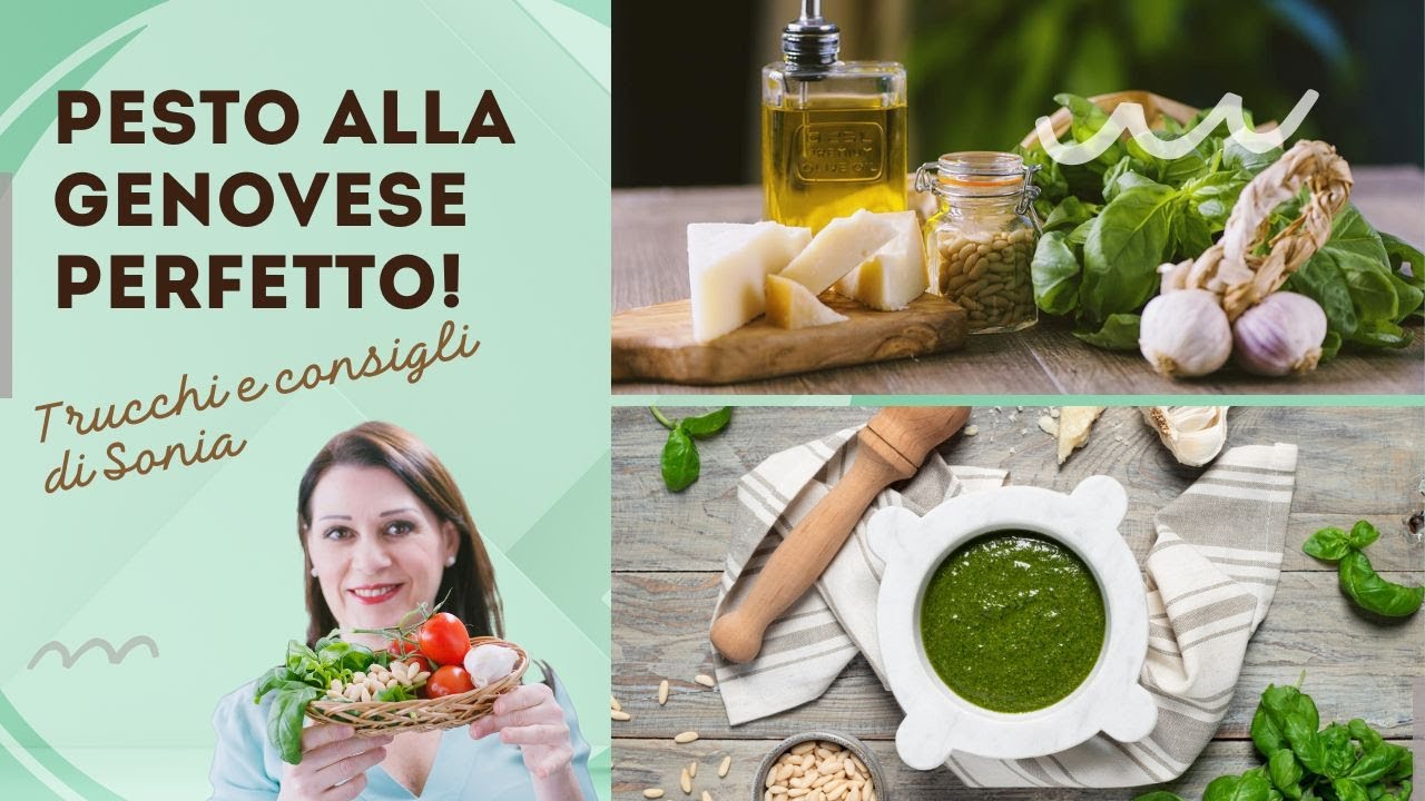Pesto alla genovese fatto in casa velocissimo in 3 minuti!