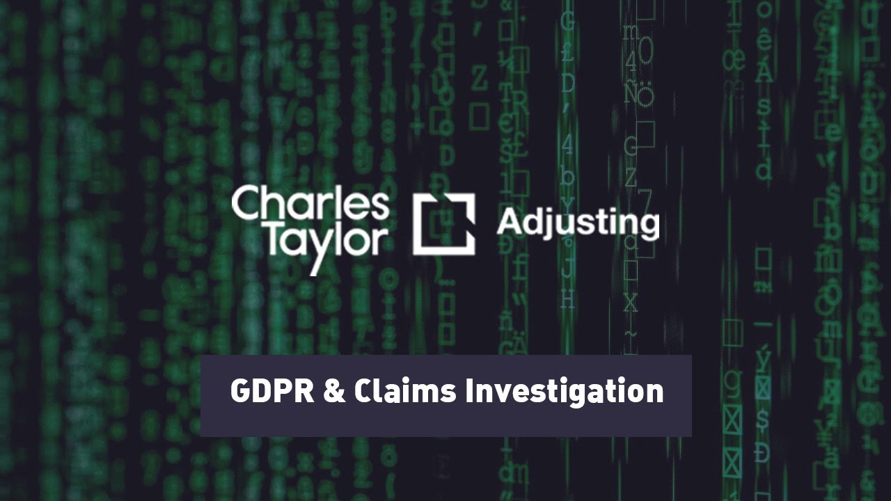 Webinar: The Impact of GDPR on Claims Investigation