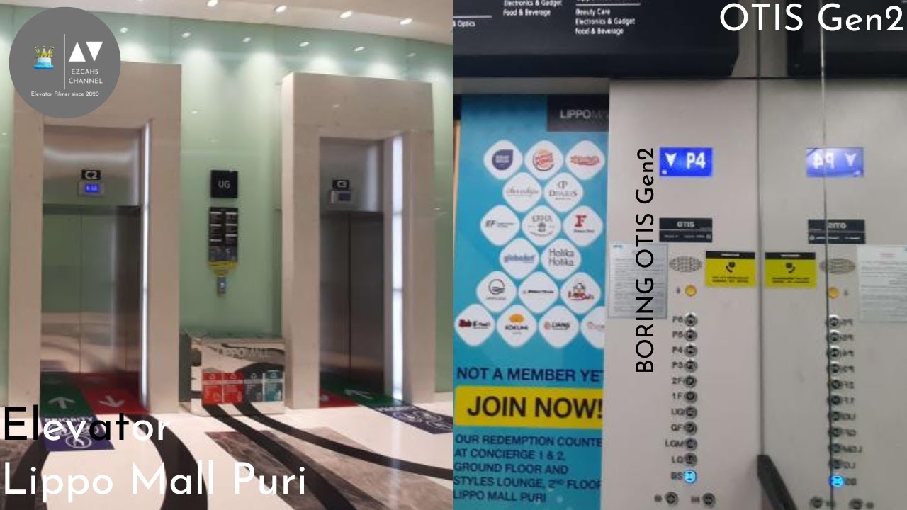 OTIS Gen2 Traction Elevator ~ Lippo Mall Puri