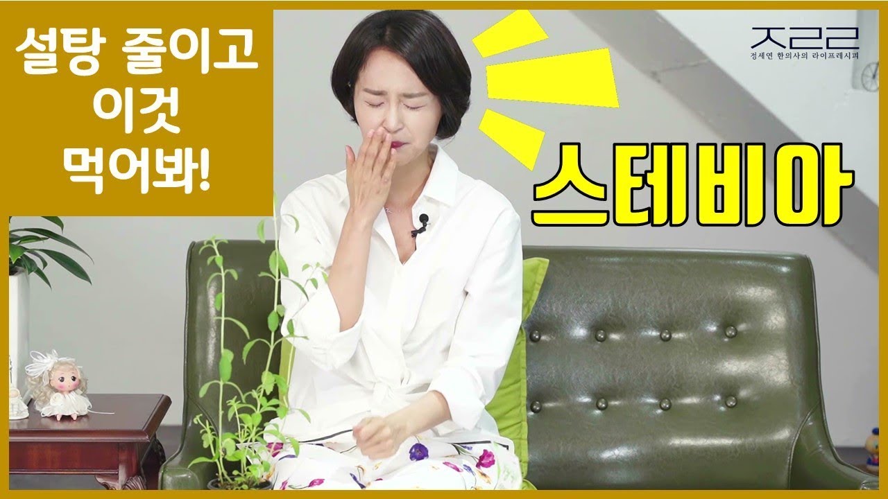 설탕업계를 초긴장시키는 스테비아 효능과 부작용. 아스파탐, 사카린 비교ㅣ조미료건강법ㅣstevia_lifestyle medicine[정라레]