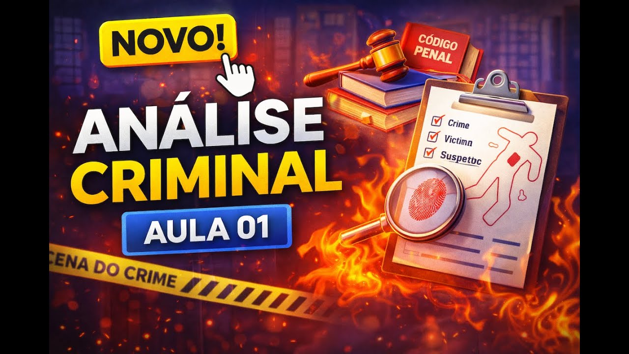 CEFS - An&aacute;lise Criminal Aula 01