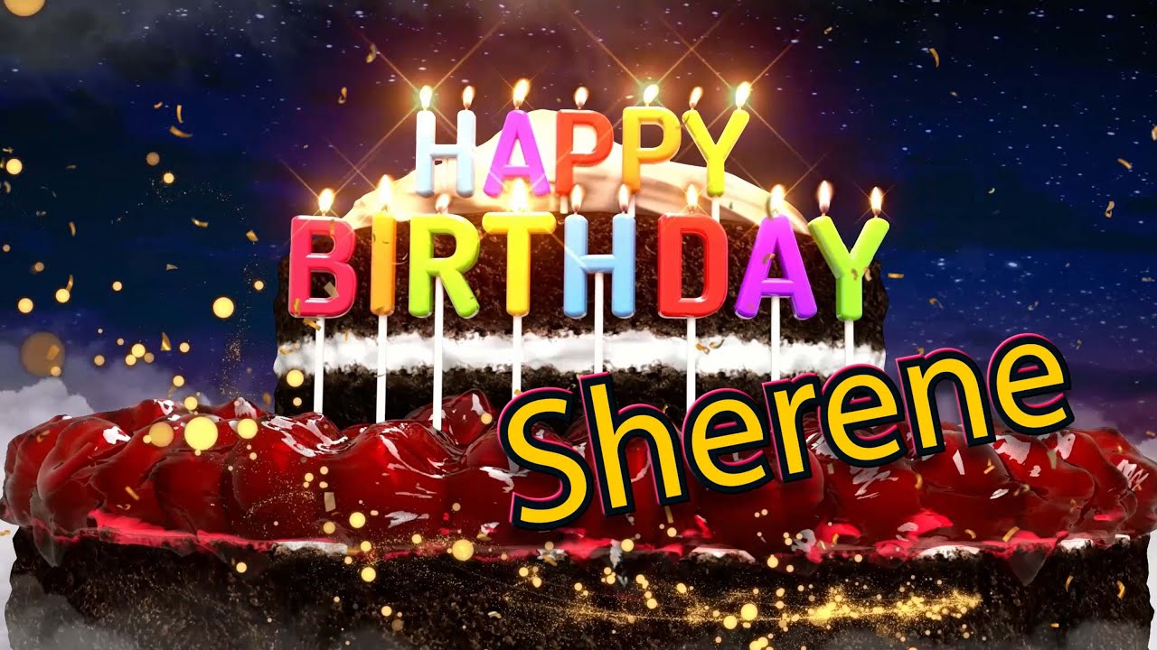 Happy Birthday Sherene!